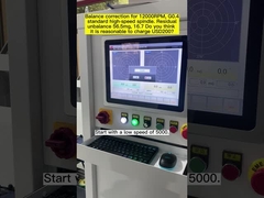 Szybkie wrzeciono mechaniczne z miękkim łożyskiem, elektryczna wyważarka wrzeciona