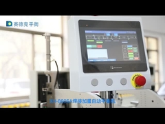 Maszyna do wyważania korekcji spawania na bieżni z linią transportową