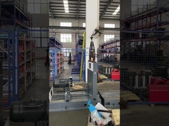 Wyważarka z podwójnym napędem i przegubem uniwersalnym o udźwigu 10 ton